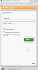 MSN Messenger 8.0 fake screenshot - MSN 8.0 is not released yet