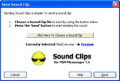 Sound Clips for MSN Messenger