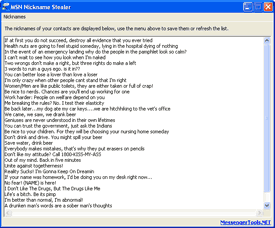 MSN Names Stealer - for MSN Messenger