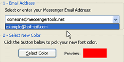 Font Color Changer